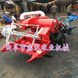 鑫达机械稻麦联合收割机 高粱收获机 谷粒收仓机